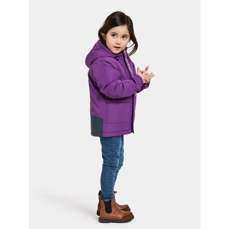 Didriksons Talvi Kids Jkt Royal Purple