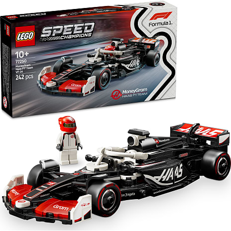 LEGO Speed Champions MoneyGram Haas F1 Team VF-24-racerbil 77250