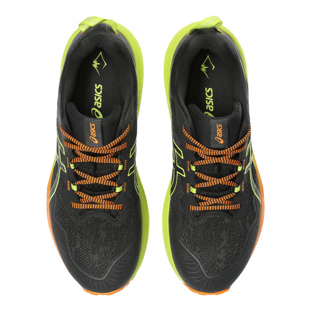 Asics GEL-TRABUCO 11 - Chaussures trail Homme black/neon lime
