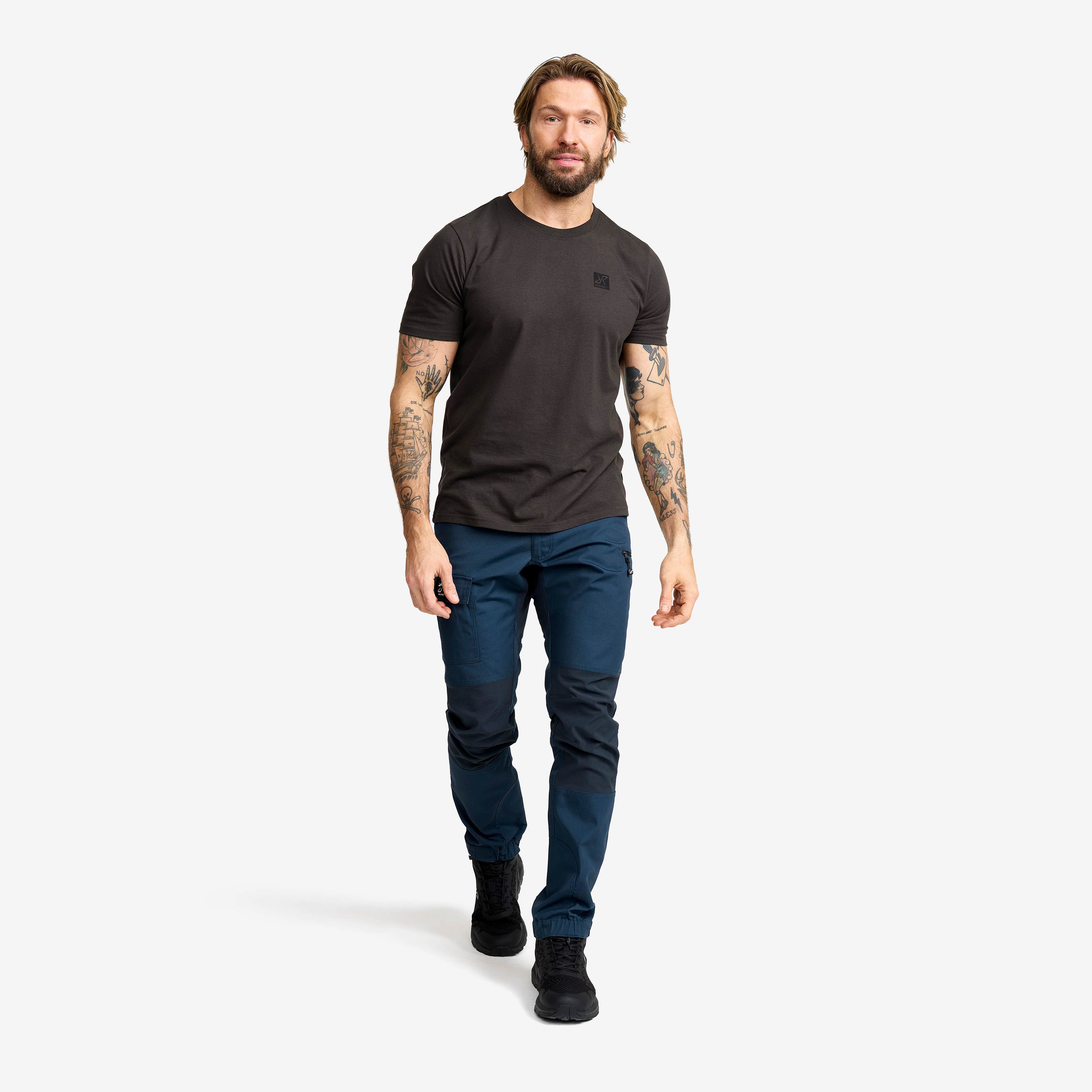 Easy T-shirt Herre Anthracite