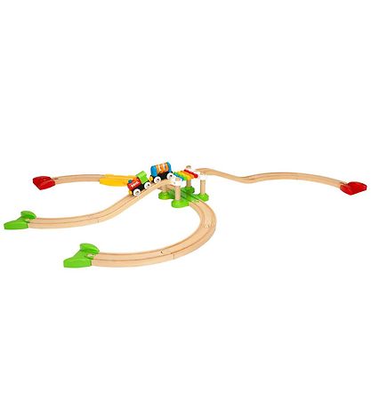 BRIO MY FIRST Zugschiene - 18 Teile - Bunt 33727