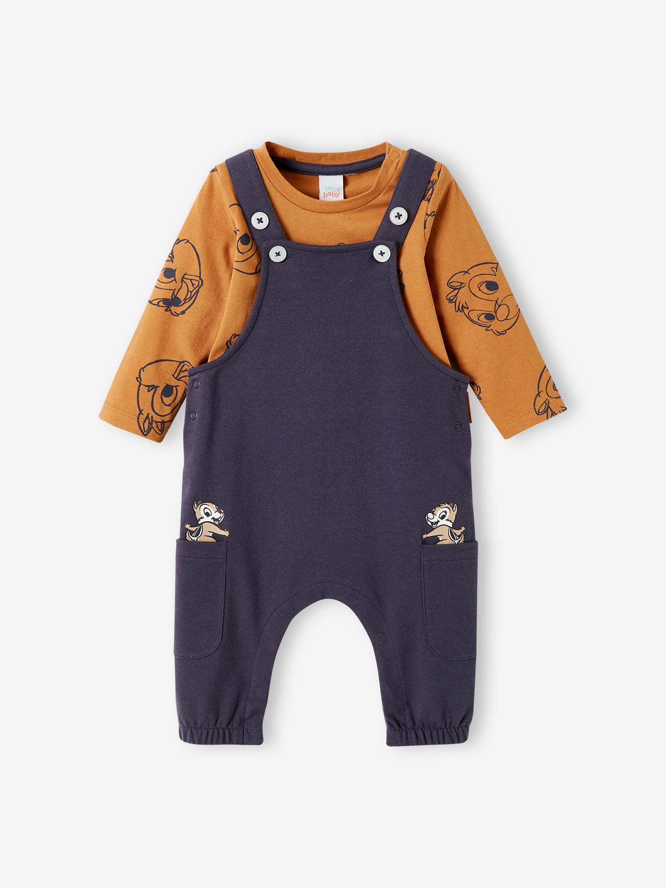 Conjunto DS® Tic & Tac de 2 peças, azul escuro liso