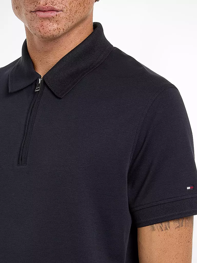 TOMMY HILFIGER Poloshirt Slim Fit blau