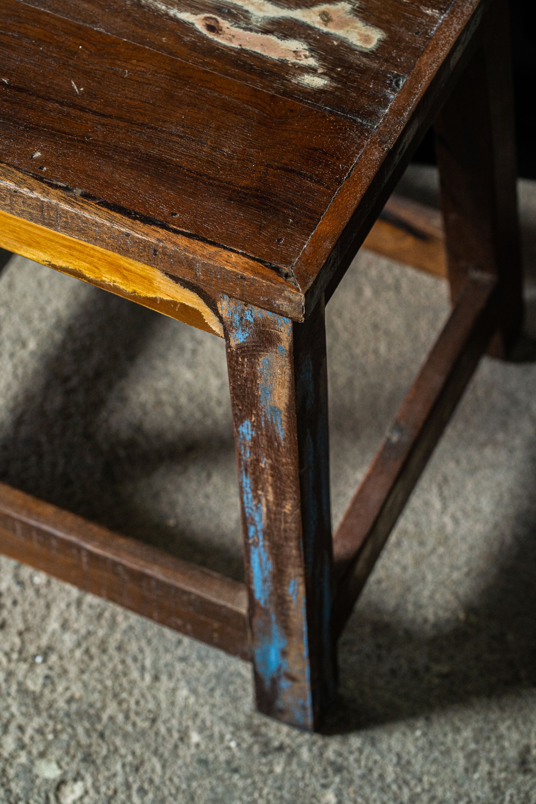 Hocker 'Jarrow', multicolor, H 40 cm, L 30 cm, B 30 cm von fischer's lagerhaus
