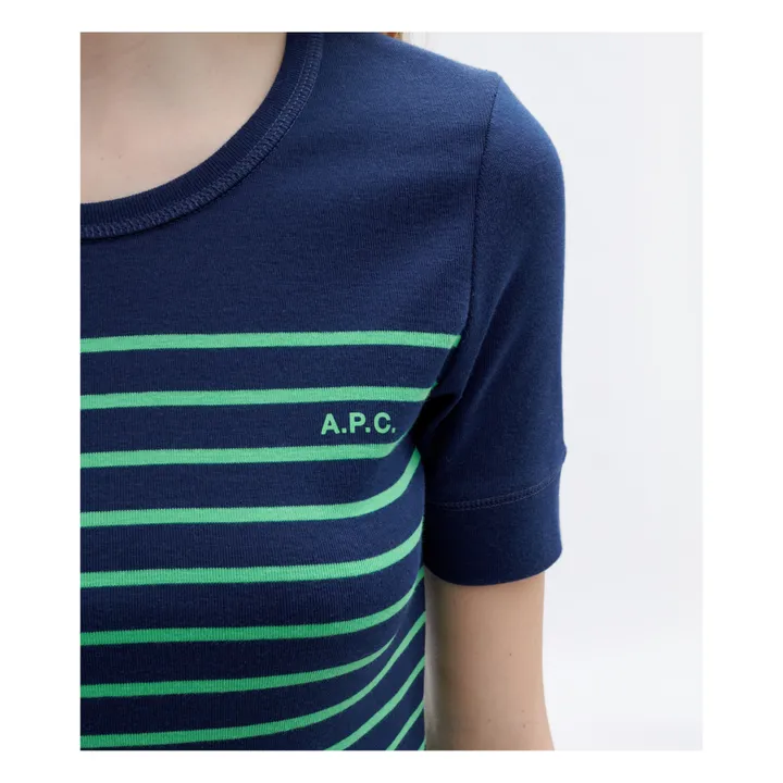 A.P.C. T-shirt Alexandria Coton Bio | Bleu marine