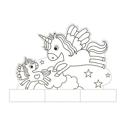 Uitgeverij deltas super prikblok - i love unicorns