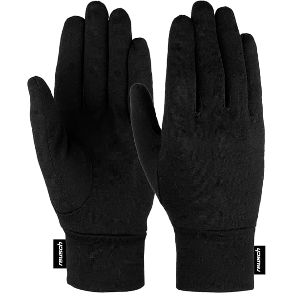 Gant running REUSCH MERINO WOOL CONDUCTIVE BLACK