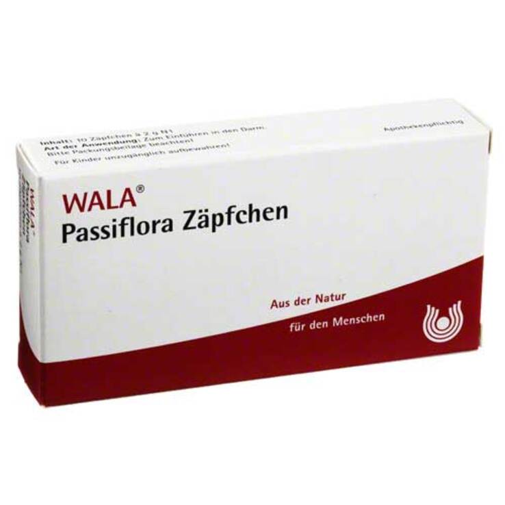 Passiflora Zäpfchen, 10X2 g