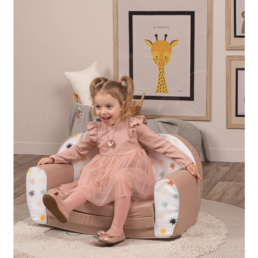 knorr toys® Kindersofa - Pastell stars