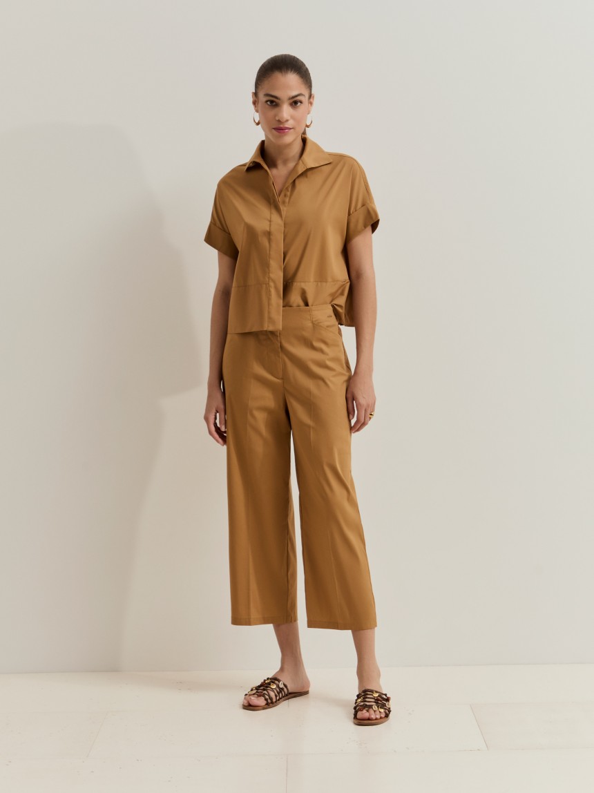 Calças wide leg