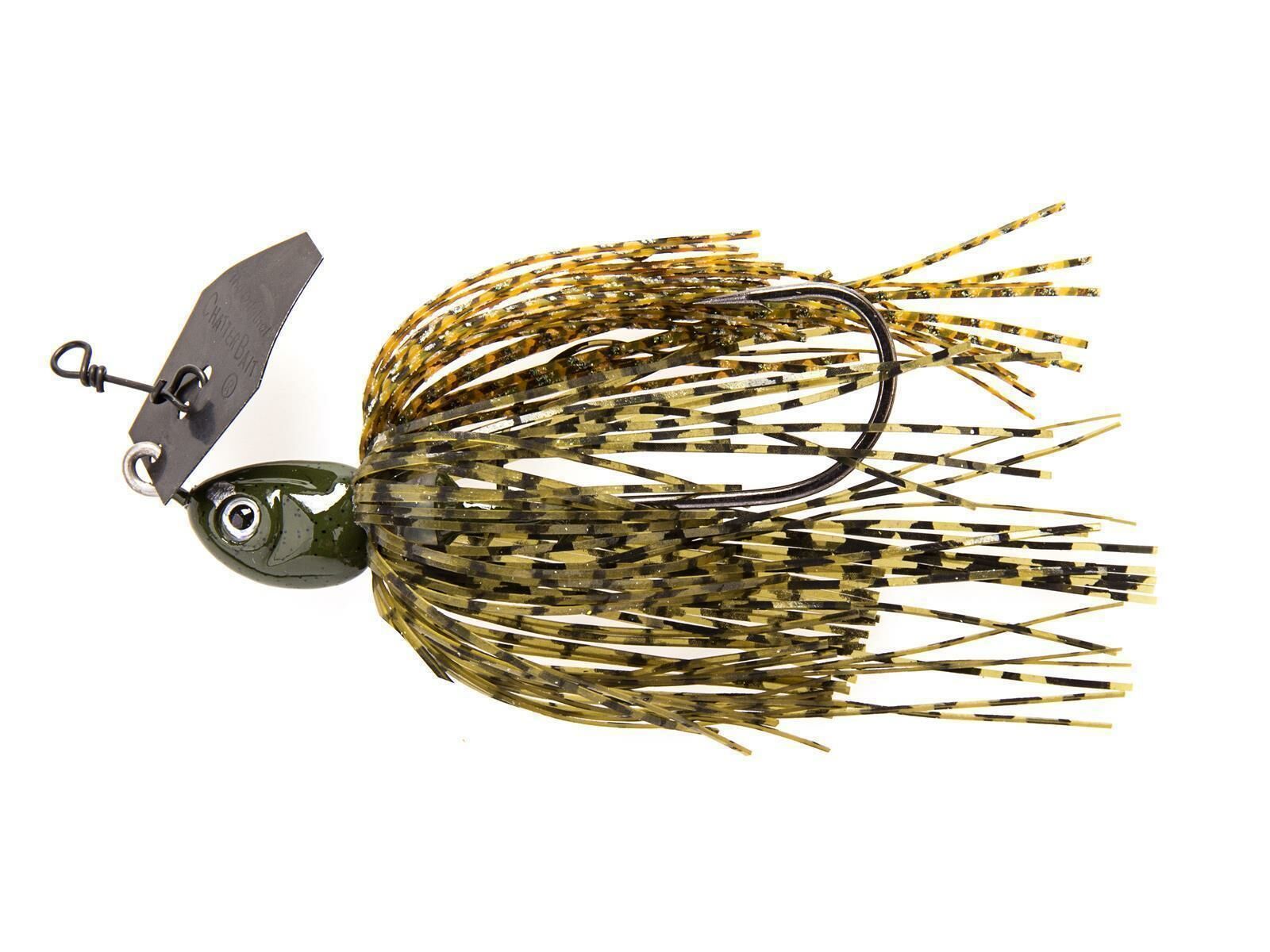 10.5g Project Z ChatterBait - Dark Green Pumpkin(Z-Man)