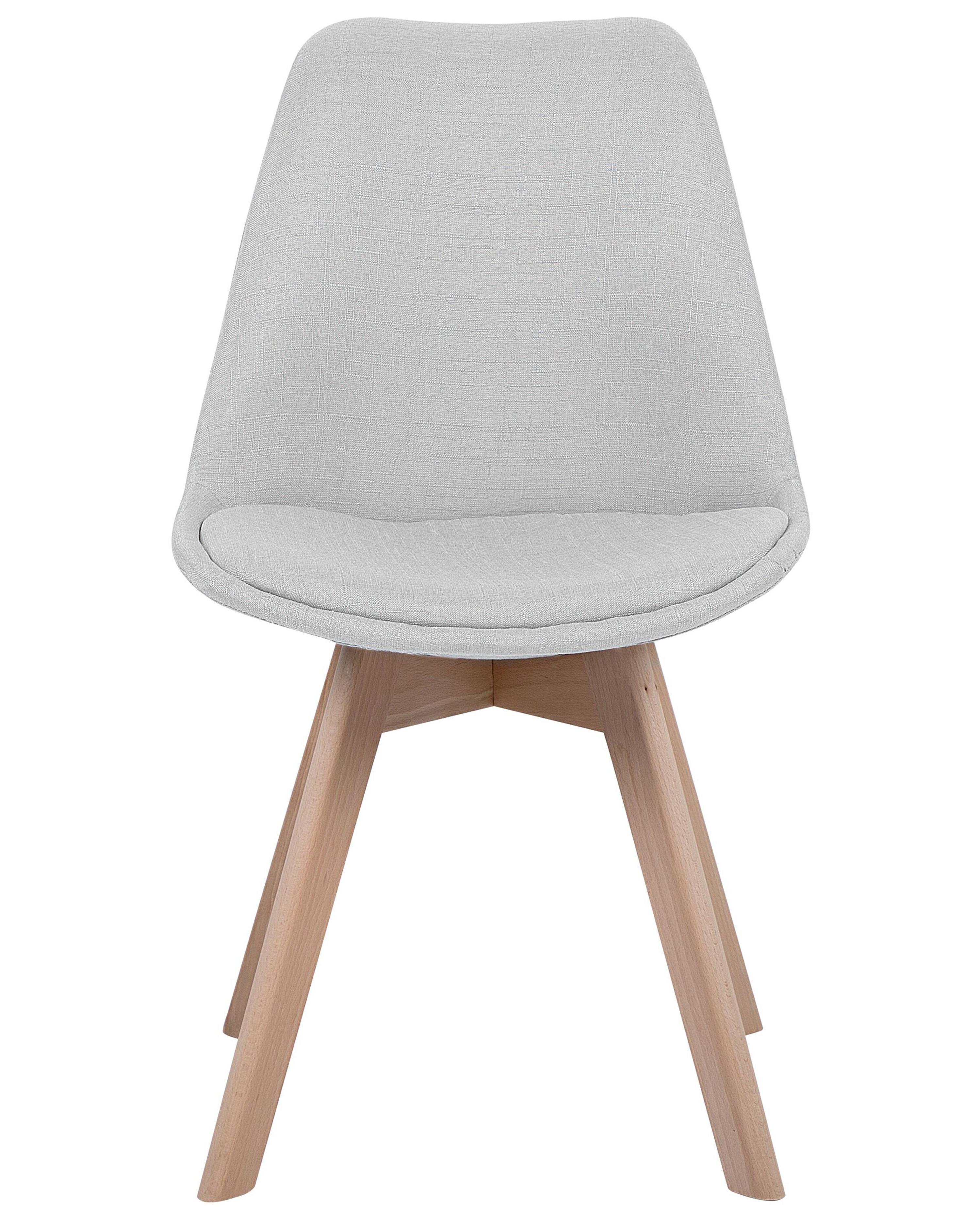 Set van 2 eetkamerstoelen DAKOTA II Lichtgrijs