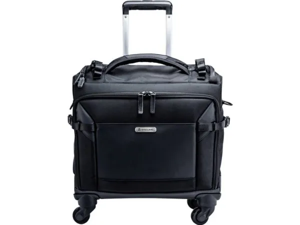 Vanguard VEO SELECT 42T BK, Trolley, Blød skal, Sort, 4 hjul, Baglomme, Frontlomme, Sidelomme, 146 x 62 x 330 mm