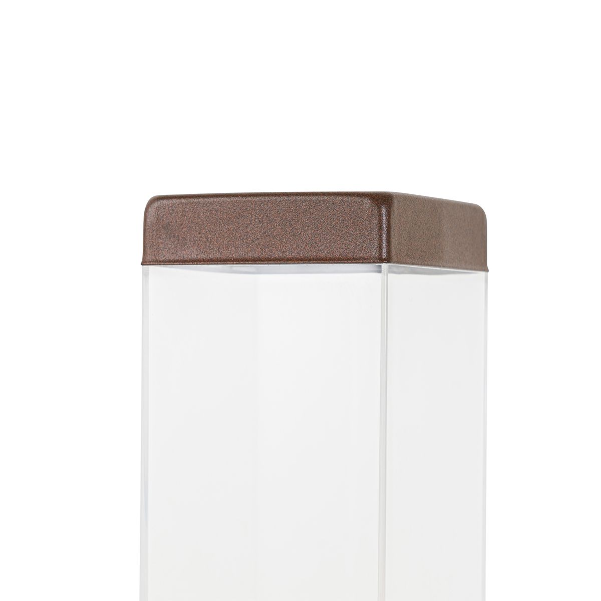 Smart buitenlamp paal roestbruin 80 cm incl. Wifi P45 - Malios