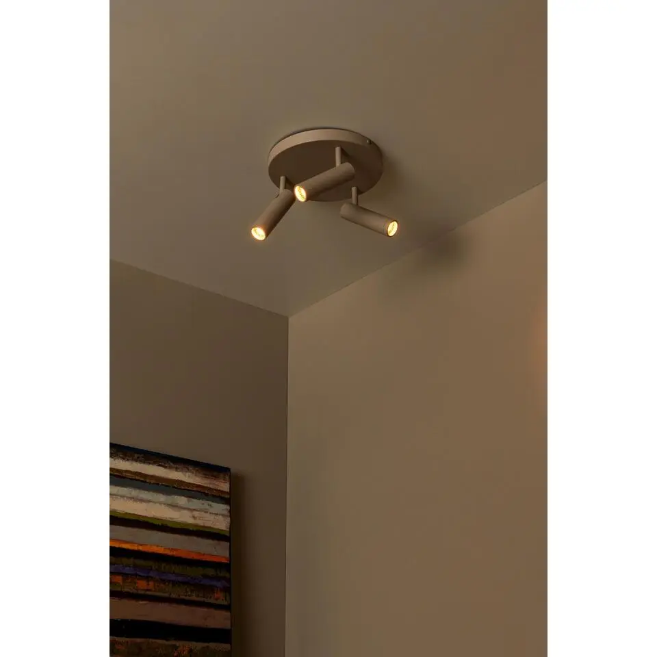 Lucide GRADO Plafondspot - Taupe