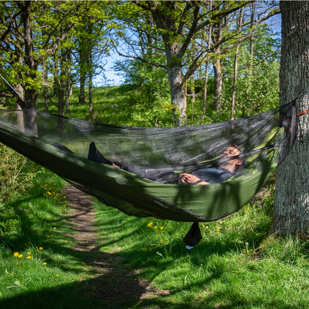 Falkeberg Bugnet View<br>Myggnett til hengekøye