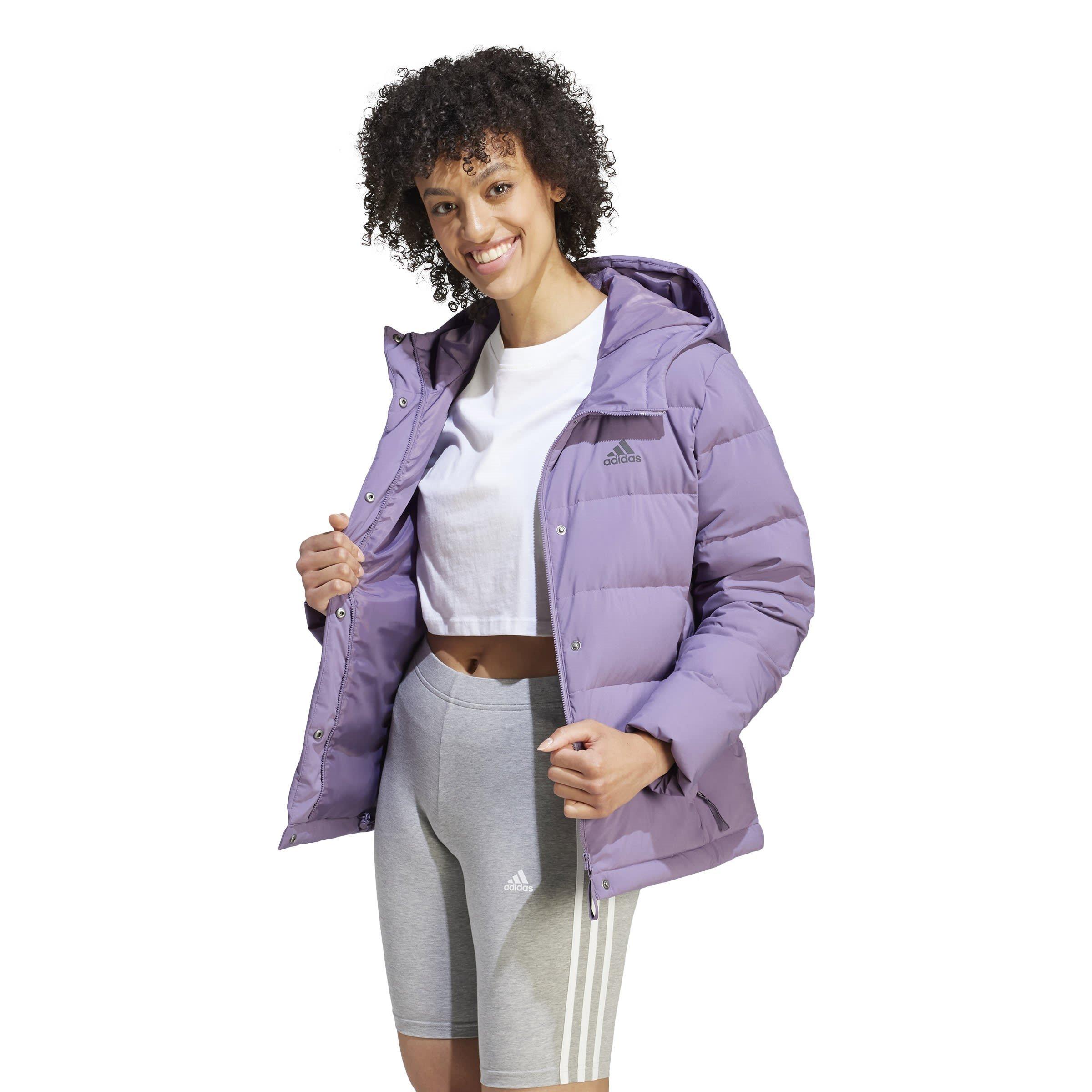 adidas Helionic Hooded Down Jacket Womens
