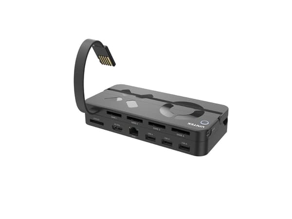 Unitek - Dokkingstasjon - USB / USB-C - HDMI - 1GbE