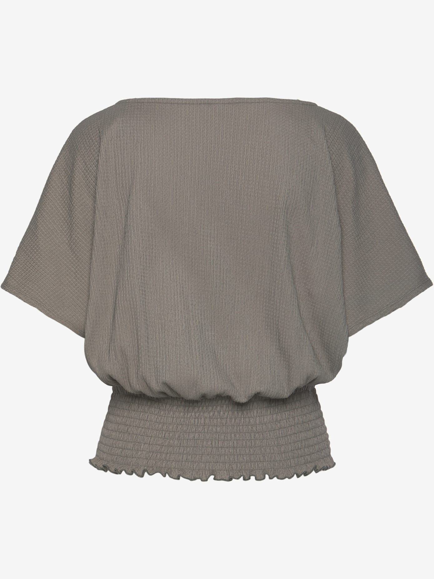 T-shirt en v fausse patte de boutonnage devant