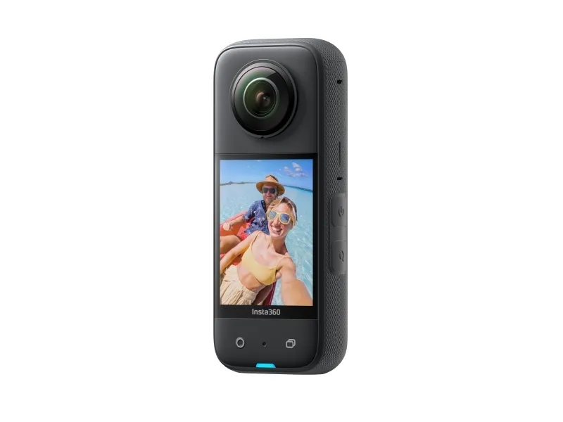 Insta360 X3 - 360° action-kamera - 5.7K / 30 fps - 72 MP - Wi-Fi, Bluetooth op til 10 m - sort