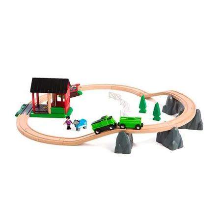 BRIO Pferde Bahn Spiel Set, 28-teilig