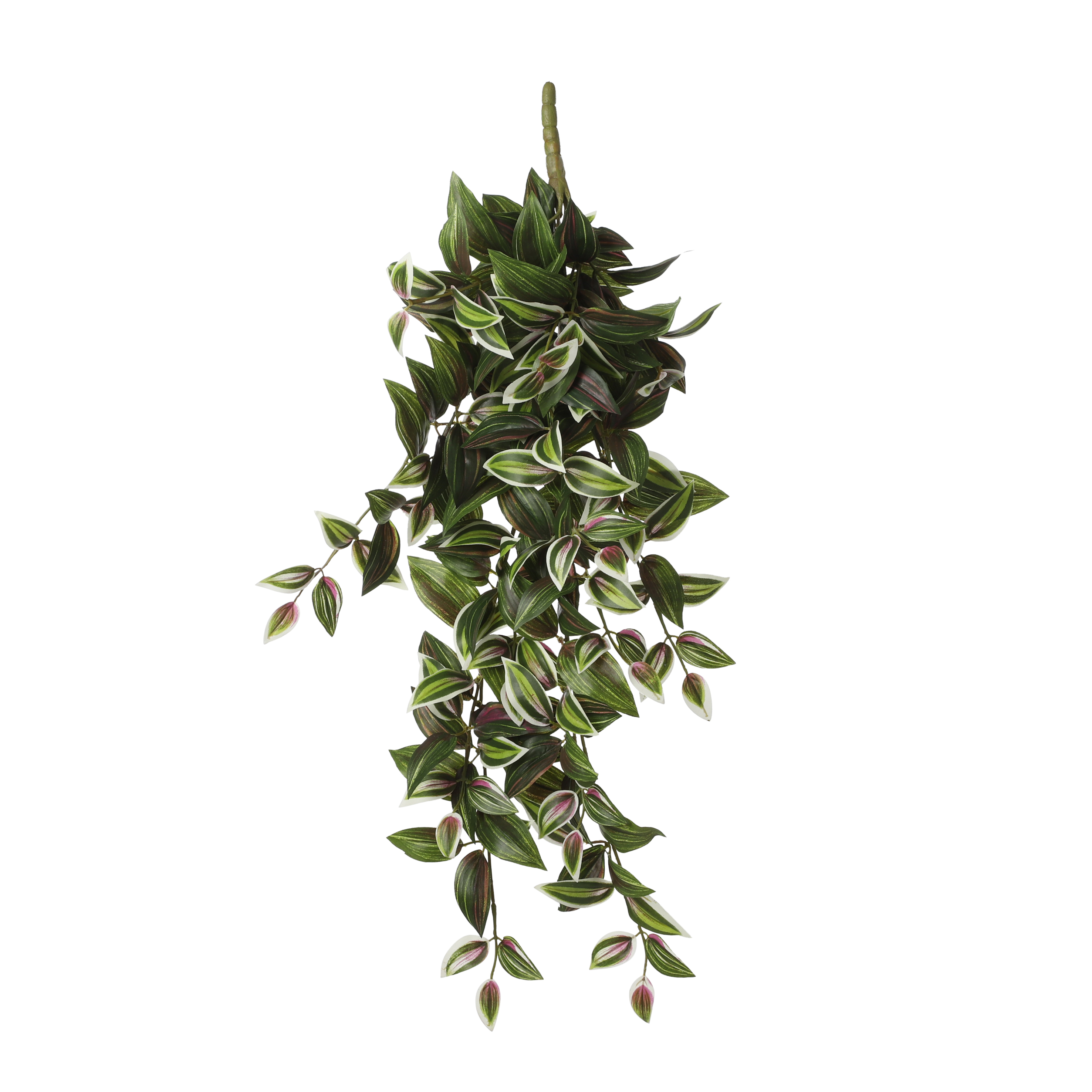 Mica decorations - tradescantia artificielle vert h54