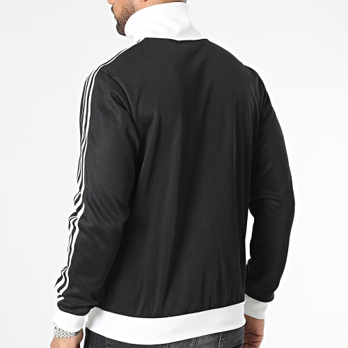 Veste Zippée A Bandes Beckenbauer II5763 Noir