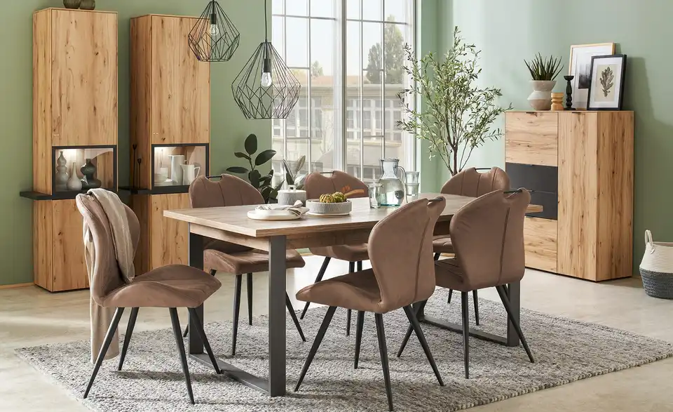 Stuhl Londonderry ohne Grau, Schwarz, Braun