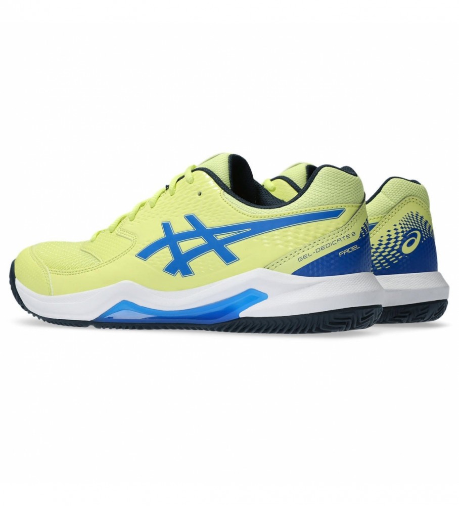 Tênis de padel Asics Gel-Dedicate 8, amarelo