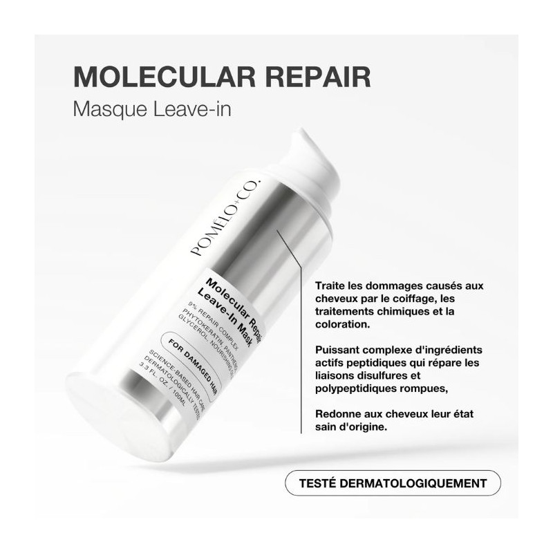 Masque sans rinçage Molecular Repair Pomelo+Co 100ML