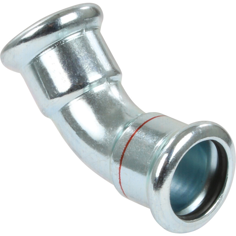 VSH Xpress staal pers bocht 45° 22mm