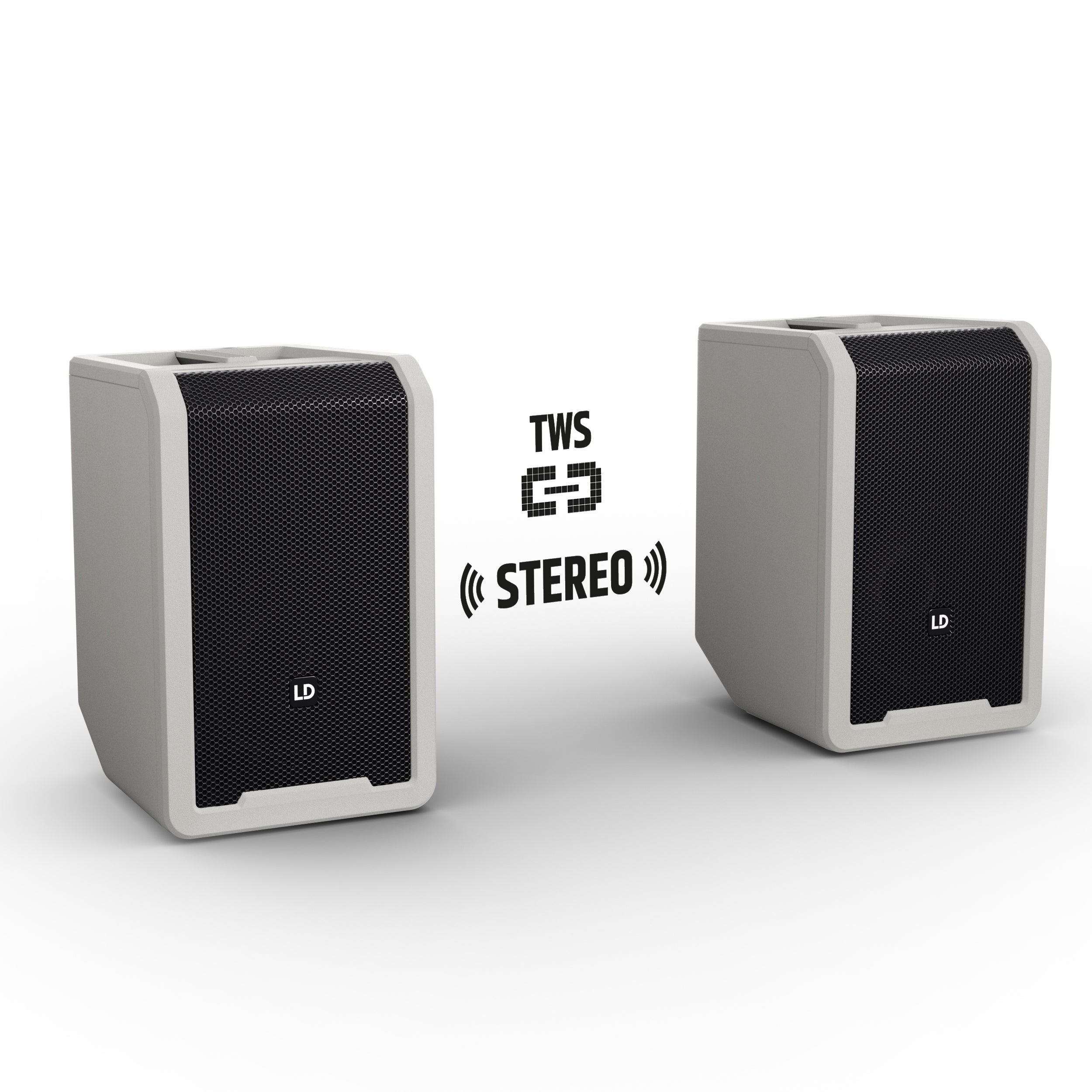 LD Systems ANNY 8 BPH B6 G Urban Grey met headset 655-679 MHz