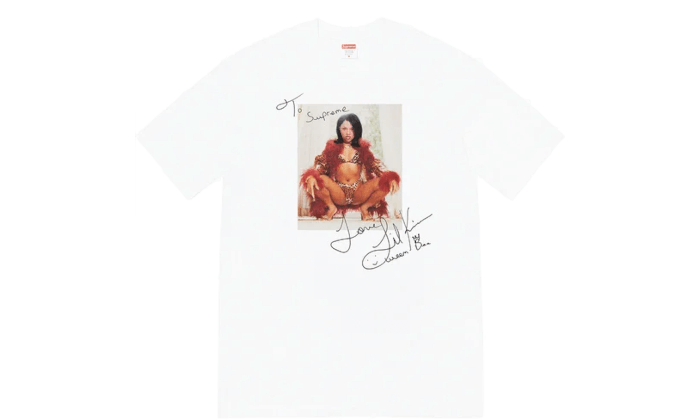 Supreme Lil Kim Tee White