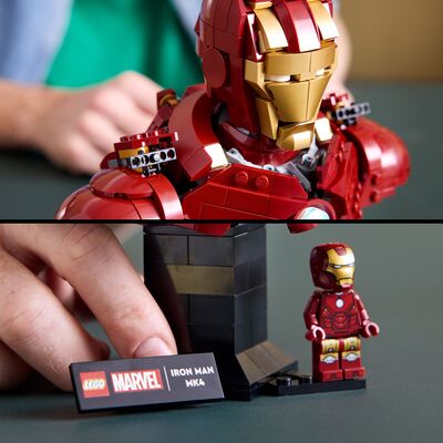 LEGO Super Heroes 76327 Byste av Iron Man MK4