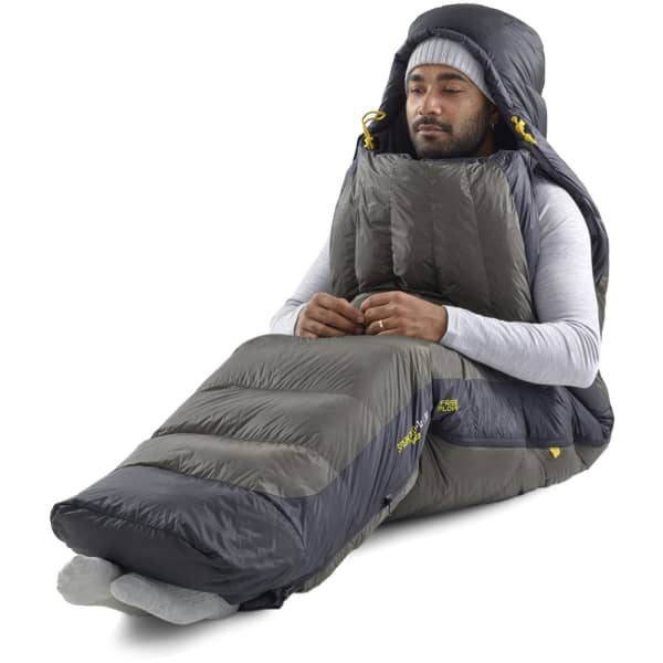 Sac de couchage SEA TO SUMMIT SPARK PRO -1C/30F DOWN SLEEPING BAG REGULAR BLACK/YELLOW