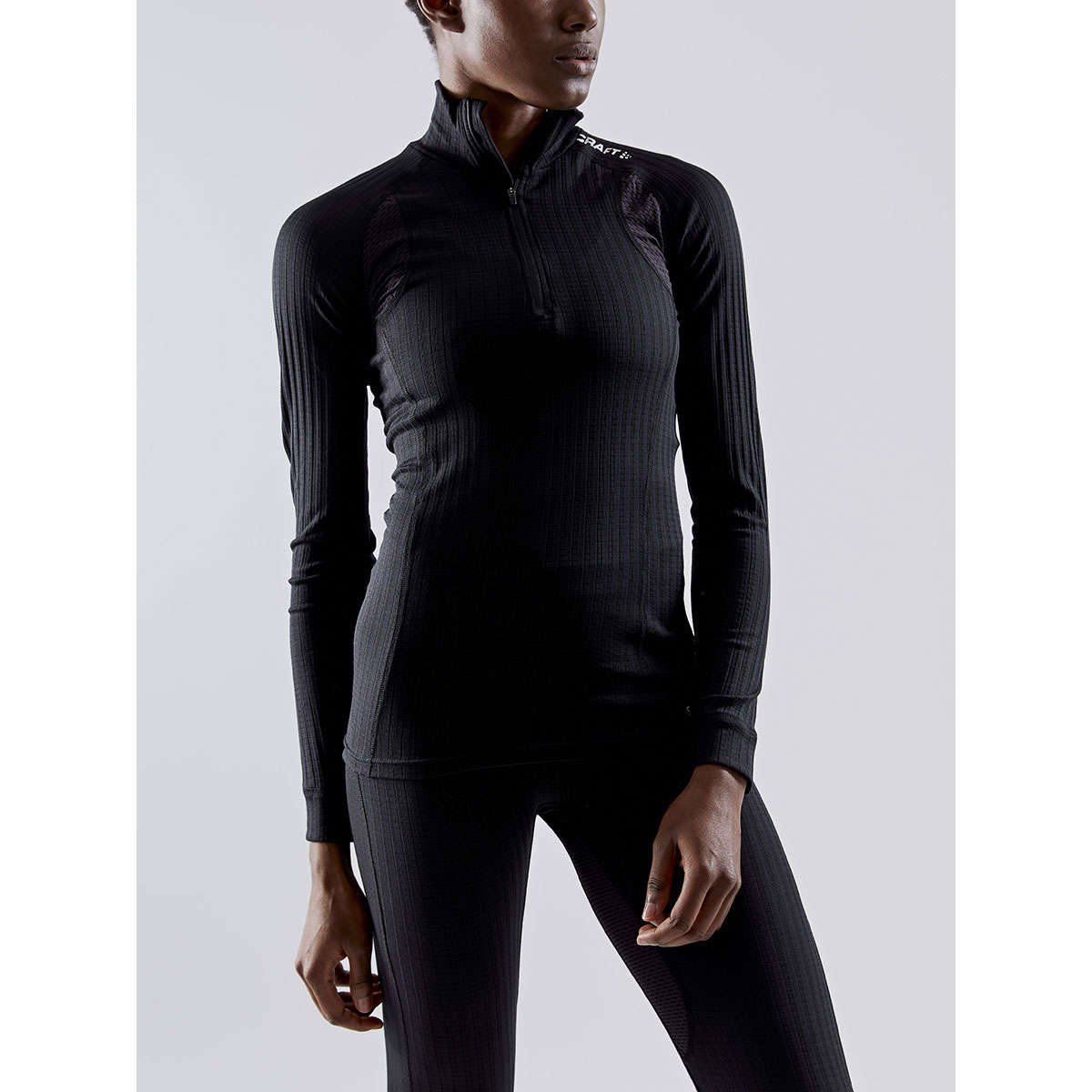 Craft Active Extreme X Zip Thermoshirt Lange Mouwen Zwart Dames
