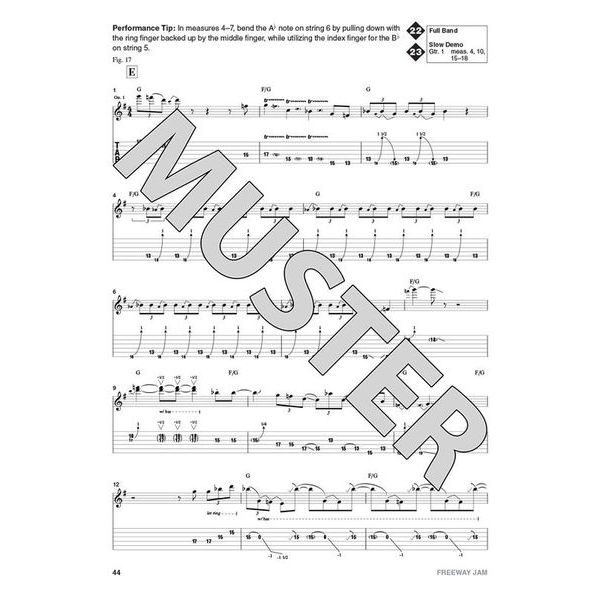 Hal Leonard Jeff Beck Guitar Signature