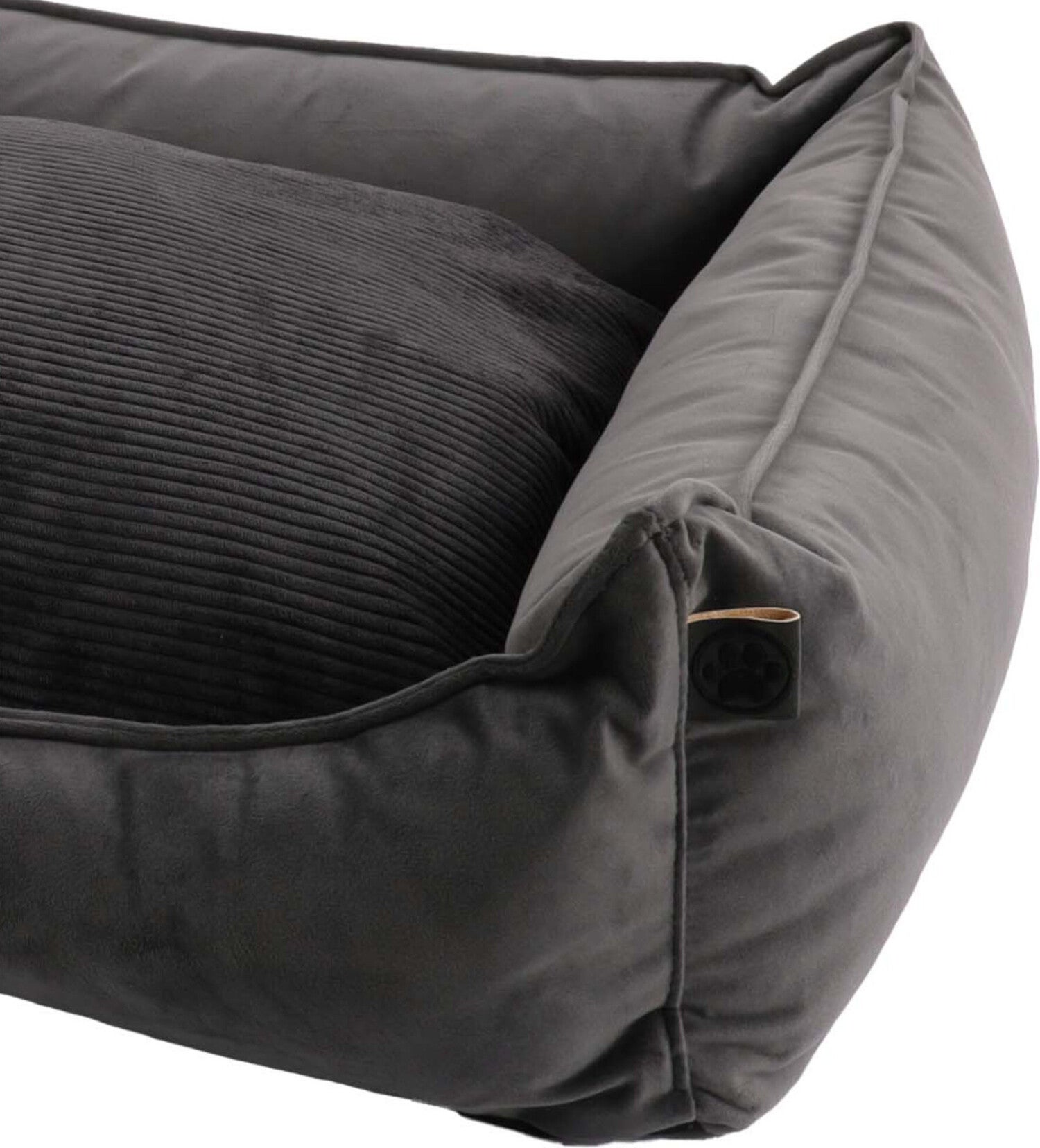 Overseas Petlife hondenmand Cocoon antraciet 90 x 70 x 22 cm