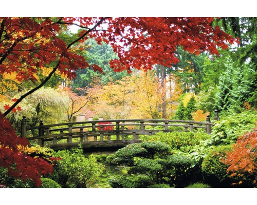 Vliesbehang 18017 Brug in Japan, 7-delige set, 350 x 260 cm