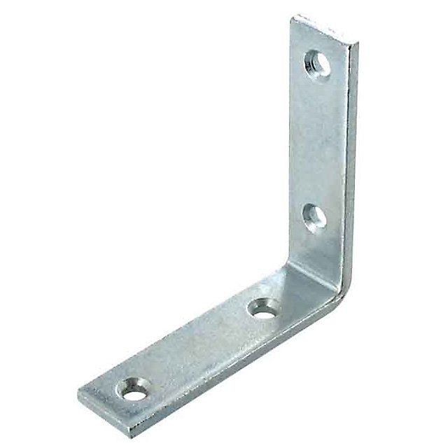Equerre de renfort acier zingué 100 mm Vynex