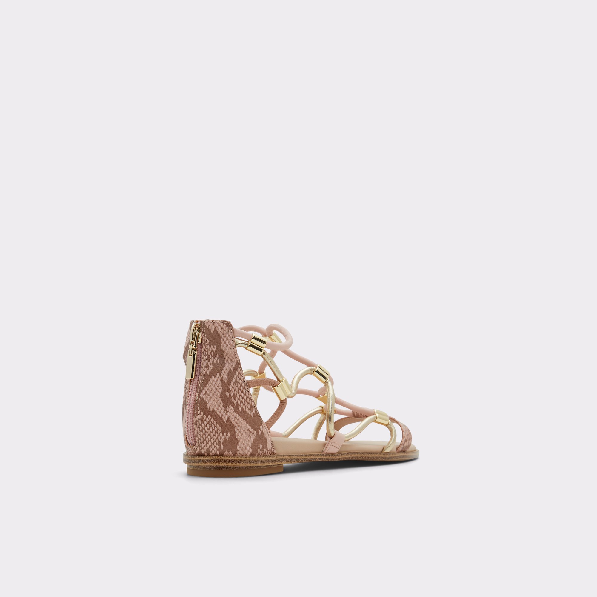 Occeran White-Bone Women Strappy Sandals