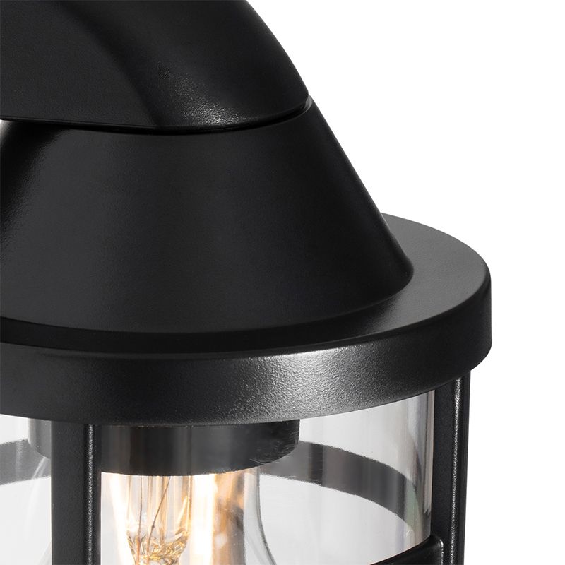 Moderne buiten wandlamp zwart IP54 - Joeri