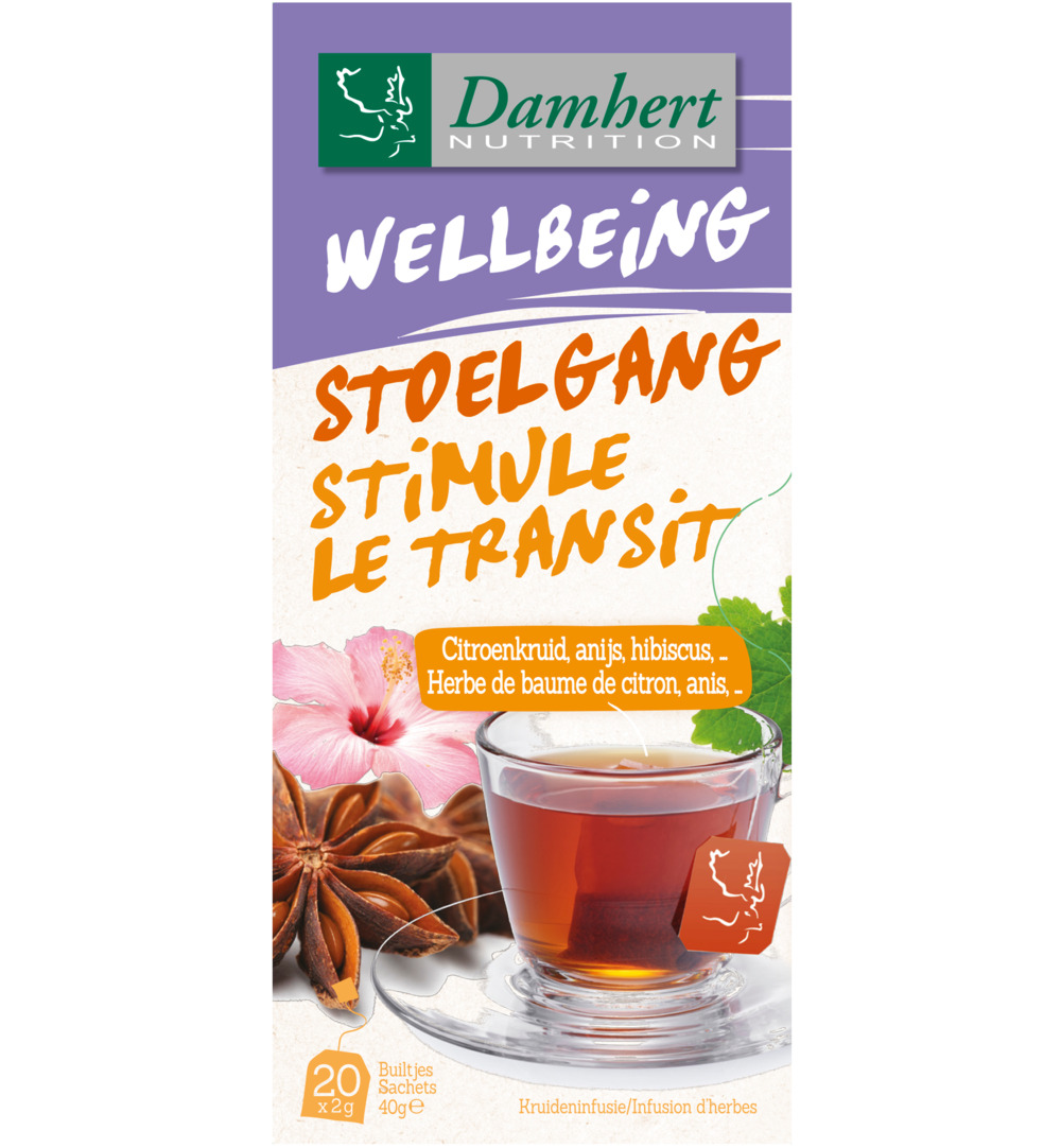 Damhert Tea Time Stoelgangthee (20 stuks)