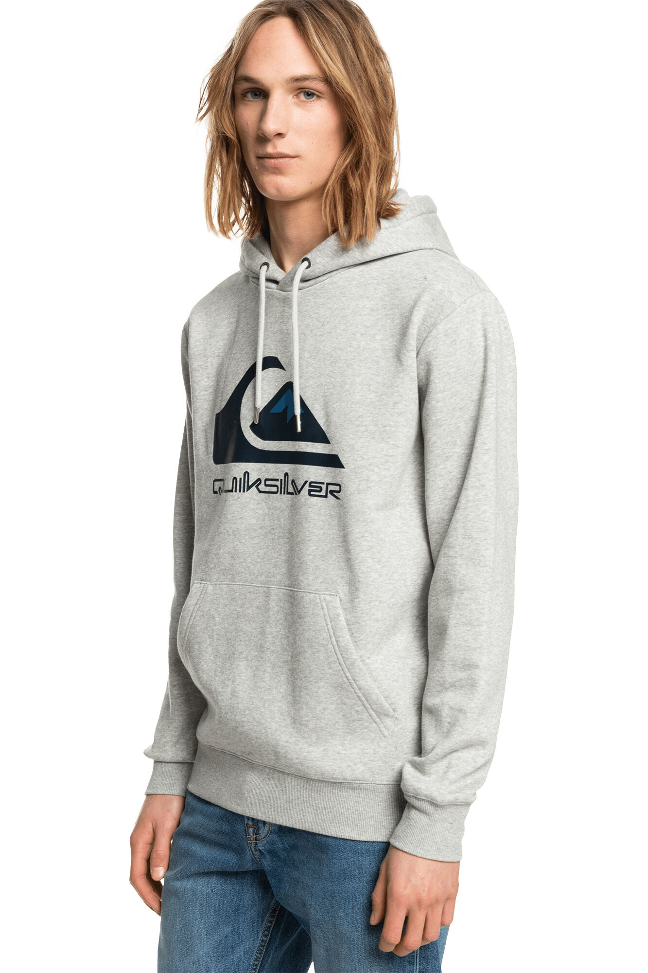 Moletom masculino com logo grande