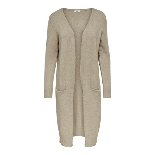JDY Marco Lang Cardigan, Beige Melange, M