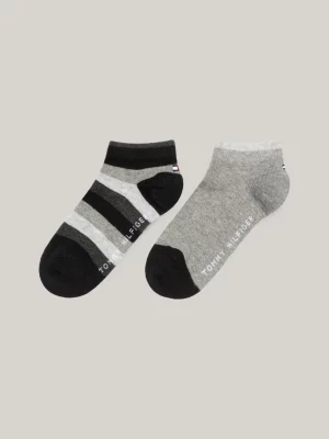 Conjunto de 2 pares de meias listradas para crianças