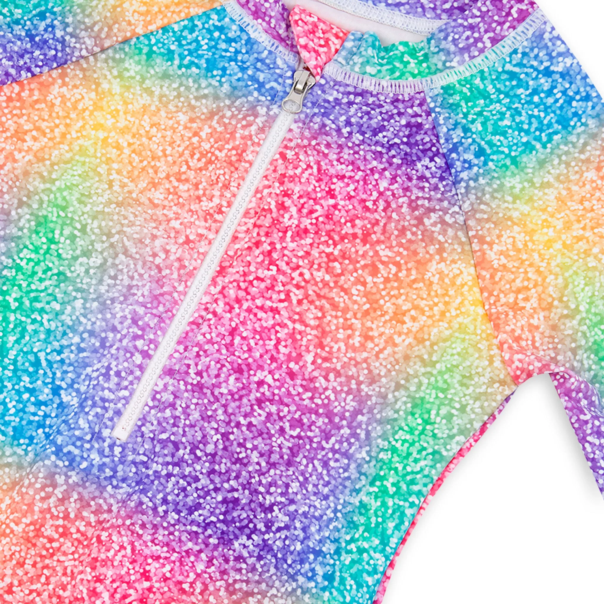 Deux par Deux Maillot UV Une Pièce Arc-En-Ciel 2-6ans