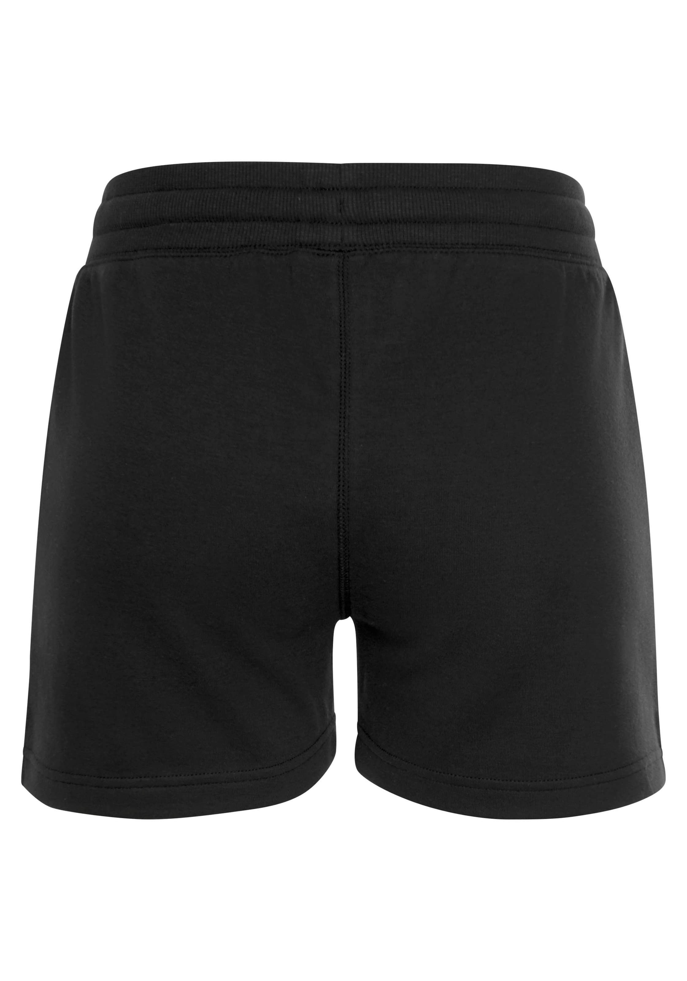 Bench. Loungewear Relaxshorts  Sweathose mit kurzen Seitenschlitzen und seitliche Taschen, Loungewear