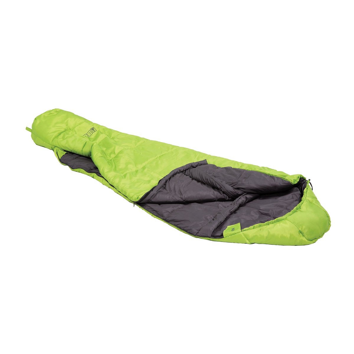 ACAMP Harper 220 x 85 cm mummie slaapzak - Lime