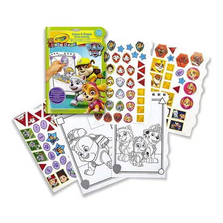 Vivid Crayola Mini Kids Paw Patrol